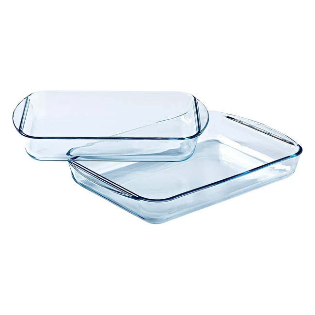 Set 2 Rostiere Pyrex Essential 37L e 26L - Cucina al Forno Facile