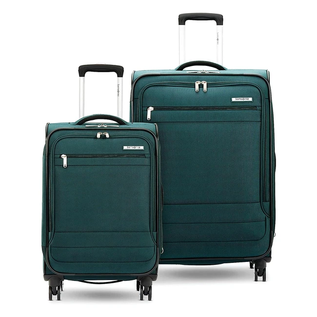 Samsonite Aspire DLX Softside Expandable Luggage - Emerald (2pc Set)
