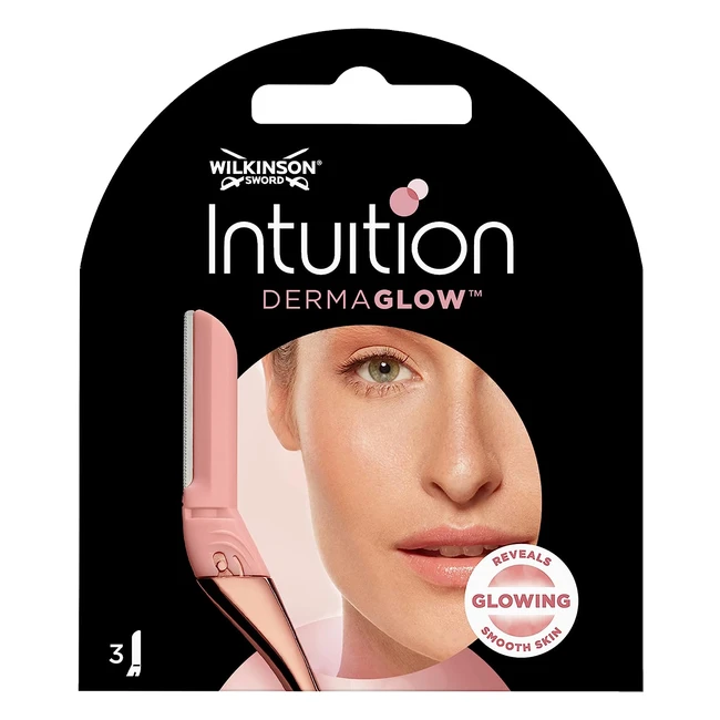 Wilkinson Sword Intuition Dermaglow Klingen Nachfüllpackung - Für sanfte und strahlende Haut