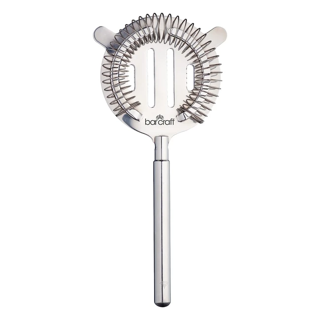 Colino Strainer Hawthorne per Cocktail - KitchenCraft BarCraft - Acciaio Inossid