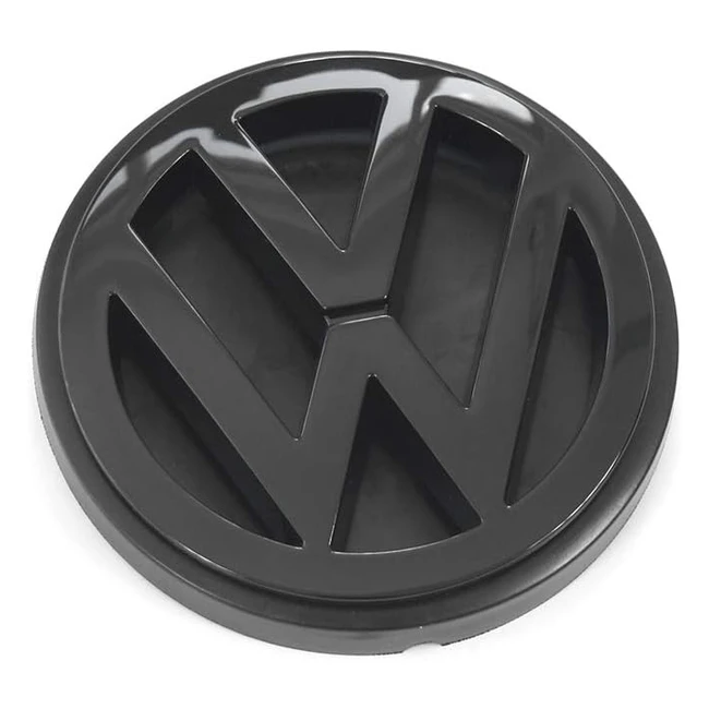 Emblema Trasero Volkswagen 701853601A01C - Negro - Piezas Originales