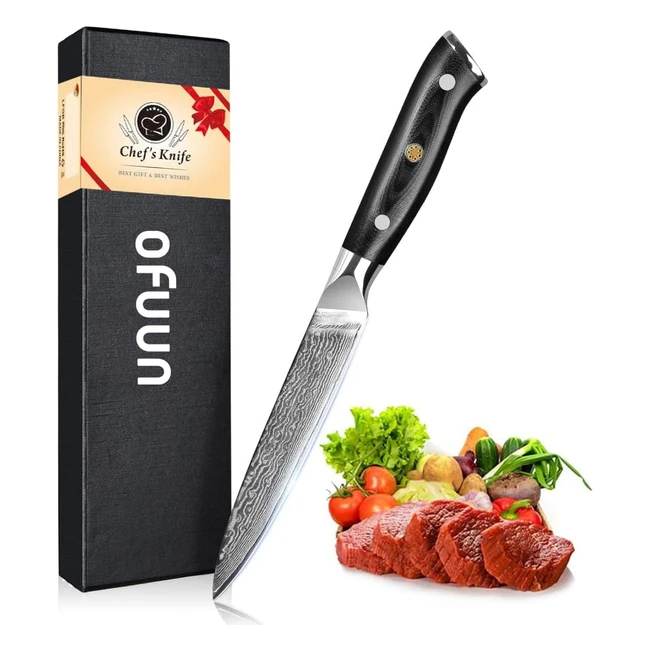 Cuchillo Cocina Damasco 115cm - Cuchillos Universales Multiusos