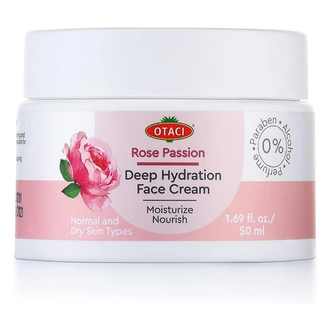 Crema Facial Hidratante Antiaging - Otaci Damask Rose Ref 1234