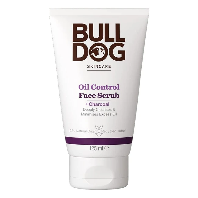 Bulldog Oil Control Face Scrub - Exfoliating Scrub for Oily Skin - 125ml