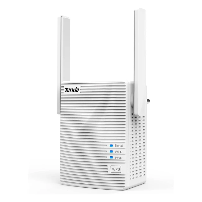Amplificateur WiFi AC1200 Tenda A18 - Double Antennes - Répéteur WiFi Extender et Point d'Accès - Port LAN Ethernet - Blanc