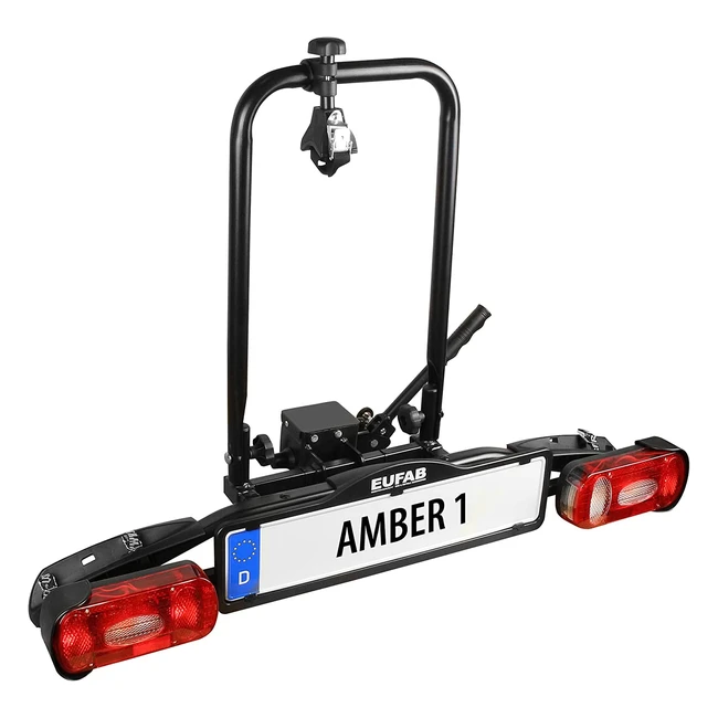 Portabicicletas Eufab 11559 Amber 1 para bicicletas eléctricas