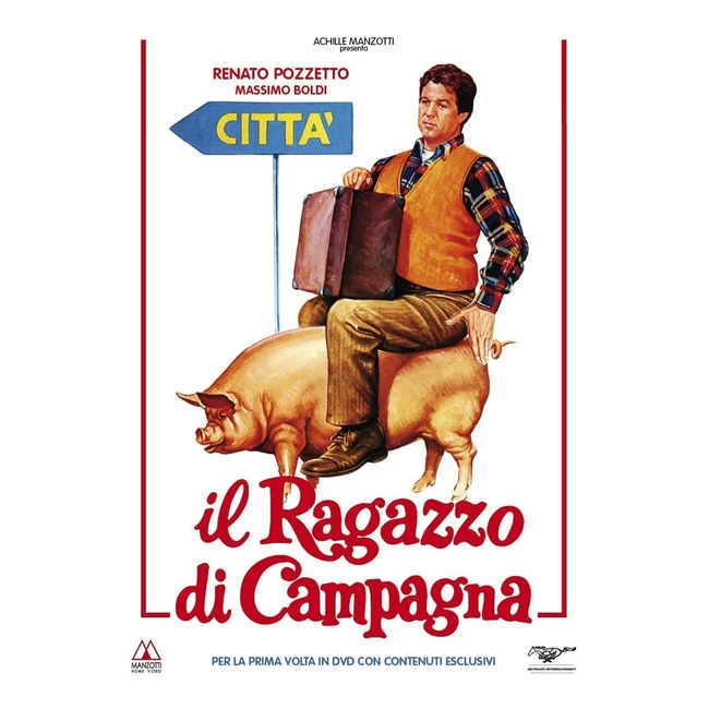 Il Ragazzo di Campagna - DVD Commedia Italiana - Spedizione Gratuita