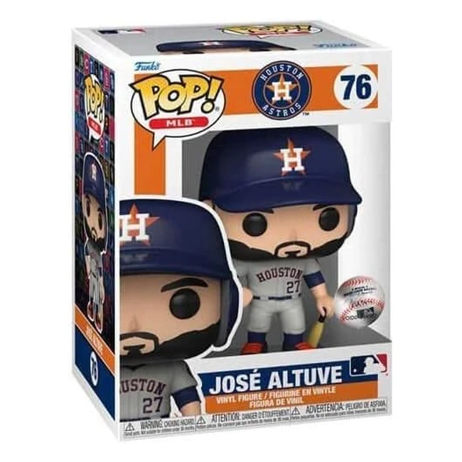 Funko Pop MLB Astros Jose Altuve - Figura in Vinile da Collezione