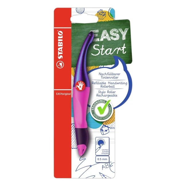 Ergonomischer Rollerball Stabilo Easyoriginal Holograph Righthanded Magenta