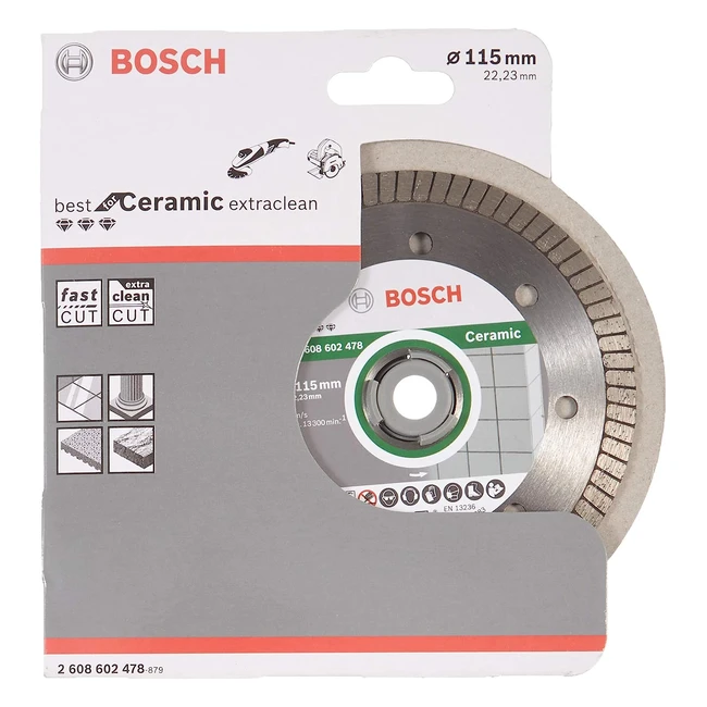 Disco Diamantato Bosch Professional Best Extraclean Turbo 115222 mm