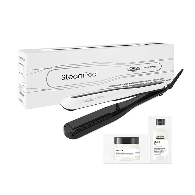 Loreal Professionnel Steampod 3 Dampfglätteisen mit Shampoo & Maske