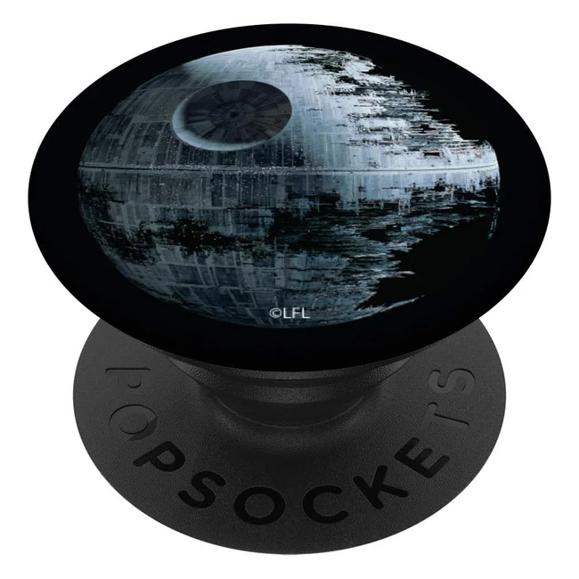 Star Wars Death Star II Halbfertig PopSockets PopGrip fr HandysTablets mit au