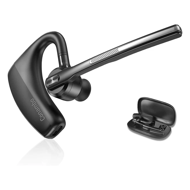 Conambo K10C Bluetooth Headset - Dual Mic Noise Cancelling Wireless Headset