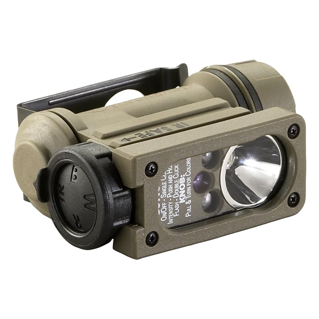 Lampe de poche Streamlight Sidewinder 55Lm II - Modèle militaire - Mains libres