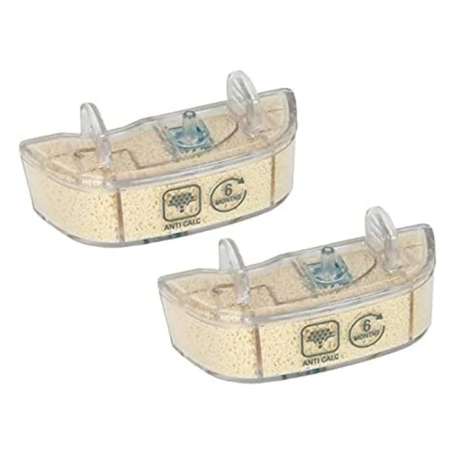 Rowenta Lote 2 Cartuchos Antical Compatibles Clean Steam y Steam Power