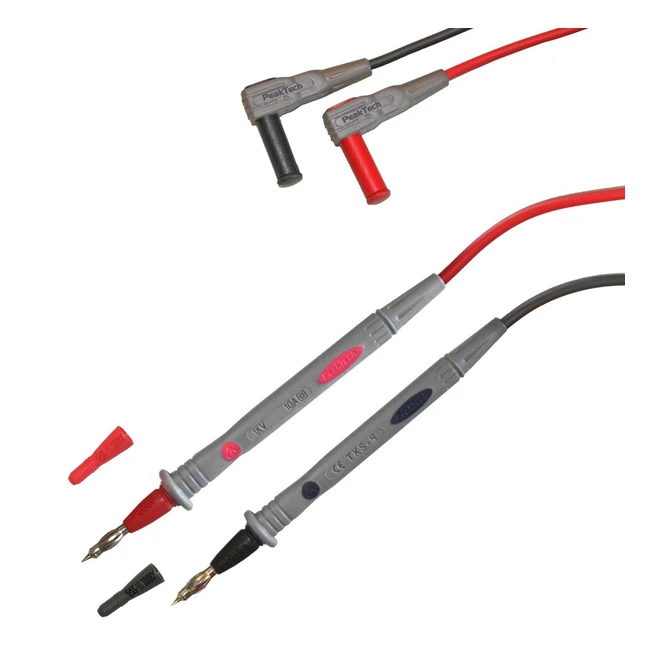 Multímetro flexible Peak Tech 1Par - 120cm - 1000V AC/DC - CAT III/IV - TKS de 4