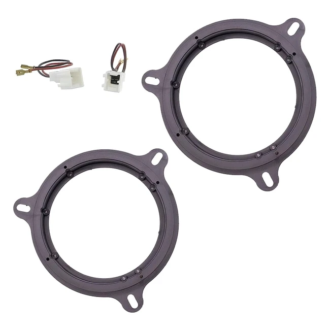 Soundway Spacer Rings Adapters  Harness Kit for 65 Inch 165mm Speakers - Renaul