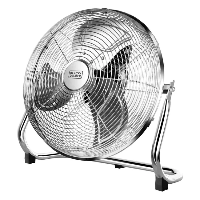 Ventilador Circulador Black+Decker BXEFF60E - 60W, Aspas de Aluminio, 3 Velocidades