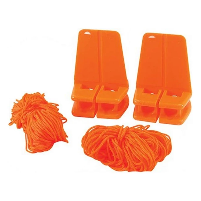 Silverline Brick Line Blocks 18m - High Visibility, Stretch-Resistant