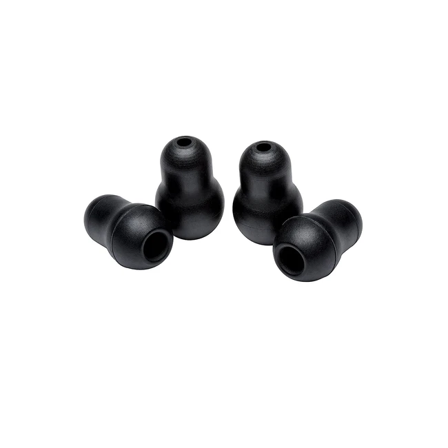 3M Littmann 40001 Stethoskop Ersatzteile Set - Weiche Ohrstücke - Schwarz - Groß und Klein