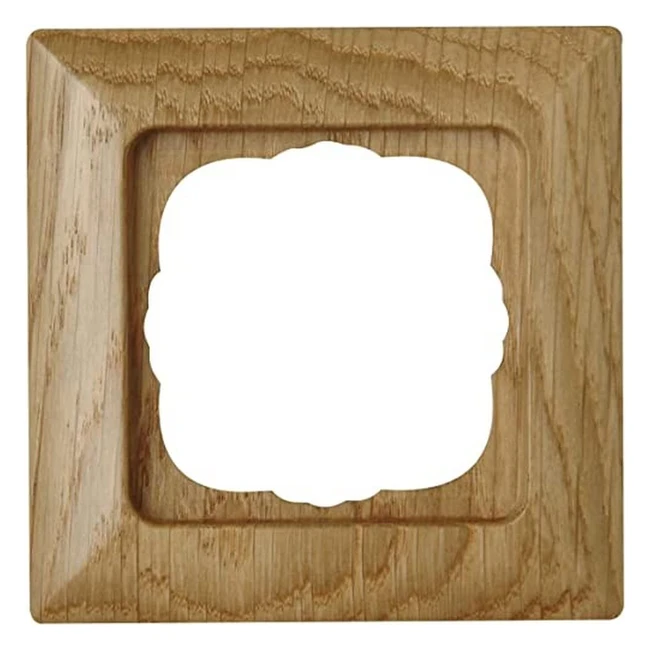 Marco Interruptor Kopp 306530087 Milano - Madera de Roble - Montaje Horizontal y Vertical