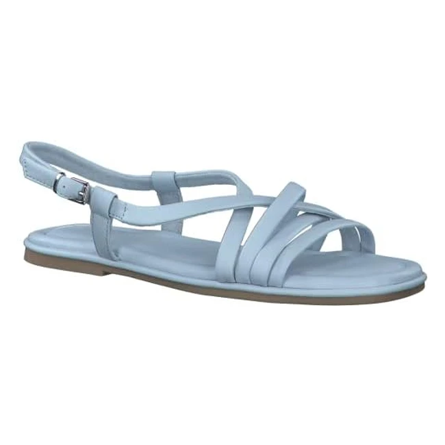 Marco Tozzi Damen Sandale Flacher Absatz Feel Me Fubett