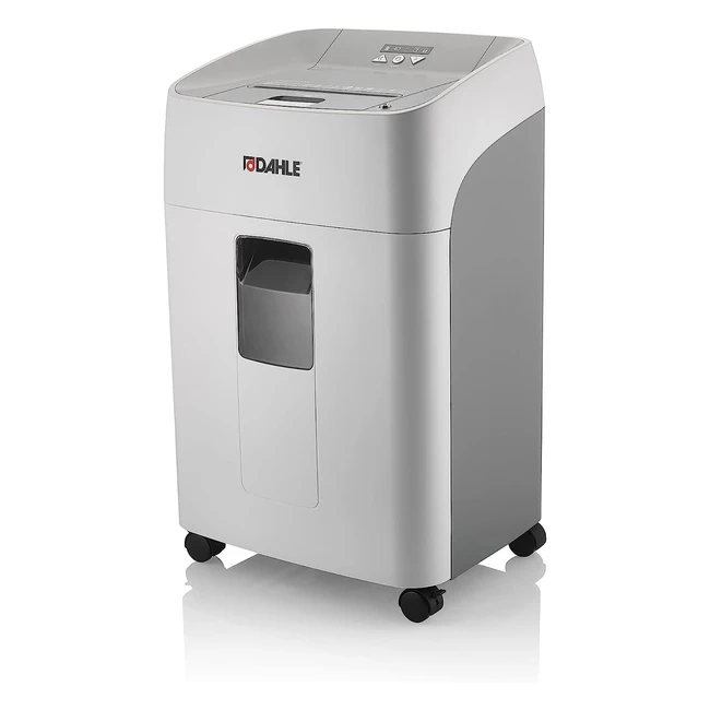 Destructeur de documents Dahle Shredmatic 300 - Coupe 300 feuilles en particules P4 - Sans huile ni entretien
