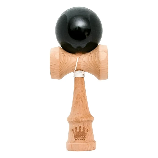 Royal Kendama BKA Approved Competition Spec Panther Toy Black - Addictive and Fun!