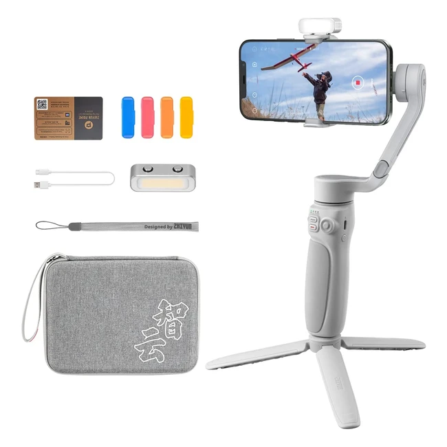 Zhiyun Smooth Q4 Combo - 3-Axis Gimbal Stabilizer for Smartphone