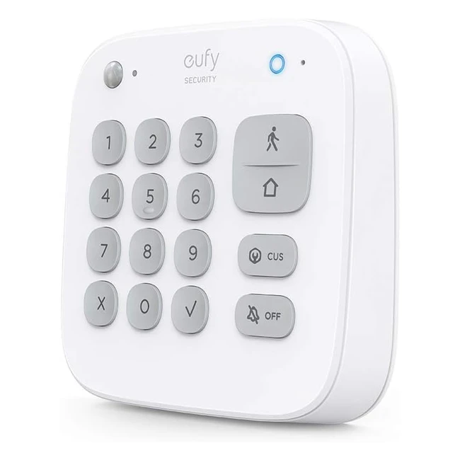 Clavier de sécurité eufy - Système d'alarme domestique - Batterie de 180 jours - Modes de sécurité intérieure et extérieure