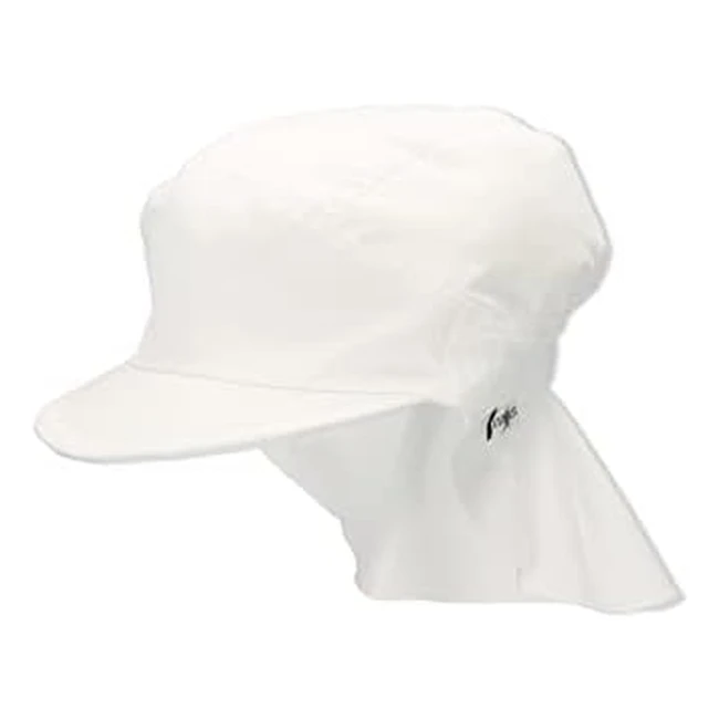 Gorro con visera y protector de cuello Sterntaler - Edad 18-24 meses - Tamaño 51 - Blanco