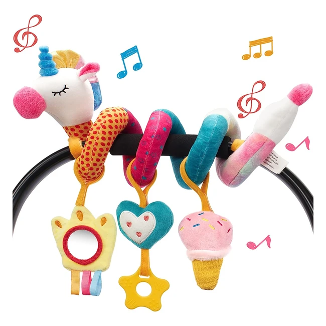 Giocattolo a spirale passeggino per neonati 3 6 9 mesi - Hahaland