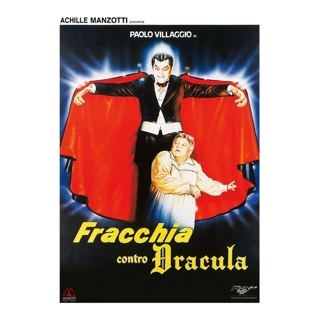 Fracchia contro Dracula DVD - Commedia italiana con Paolo Villaggio - Spedizione gratuita
