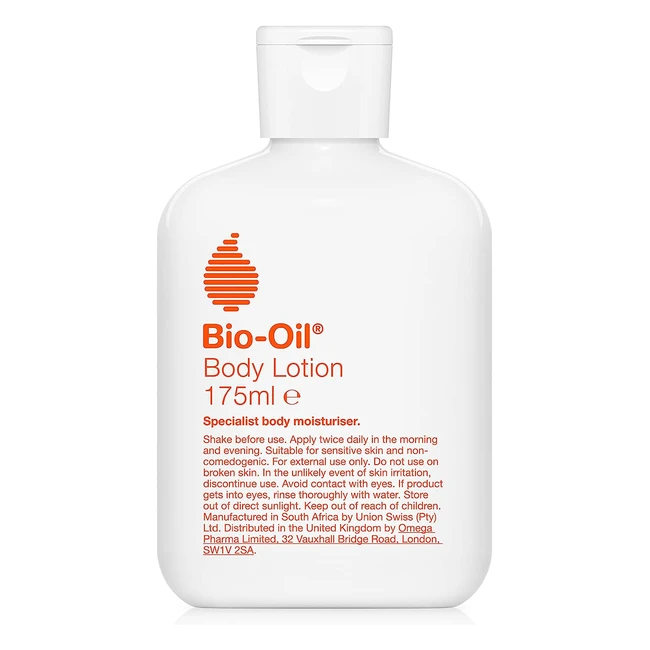 BioOil Body Lotion 175ml - Ultralight Moisturizer for Dry Skin