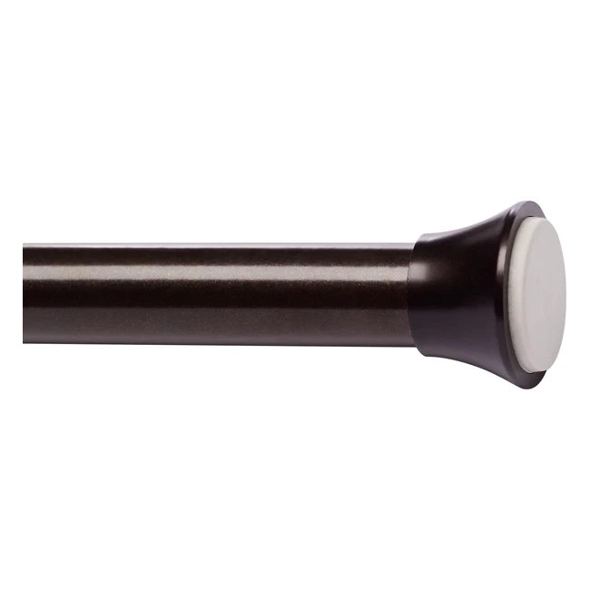 Tringle Tension Ajustable pour Rideaux de Douche 107-1854 cm Bronze
