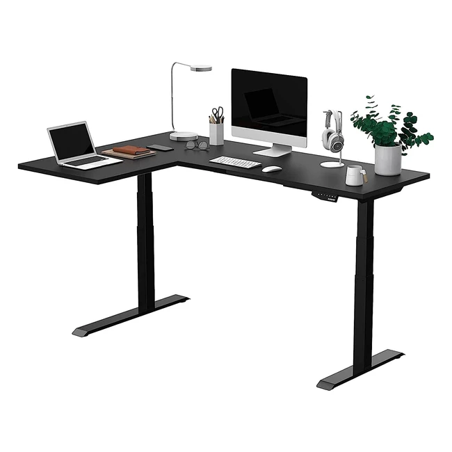 Flexispot Winkelschreibtisch elektrisch hhenverstellbar Brotisch 180 x 120