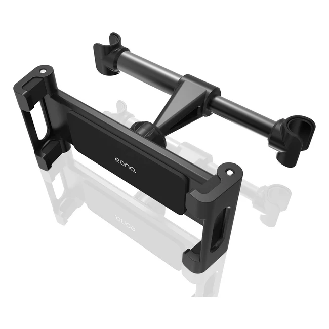 Soporte Tablet Coche Eono 4713 - Negro | Rotación 360° | Compatible con iPad Pro, Samsung Galaxy Tab y más
