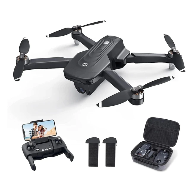 Drone pliable Holy Stone HS175D avec caméra 4K - Retour automatique GPS - Vol de 46 minutes