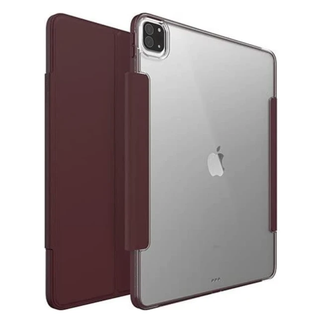 Otterbox Folio Case for Apple iPad Pro 12.9in 4th/3rd Gen - Shockproof, Ultra Slim, Ripe Burgundy