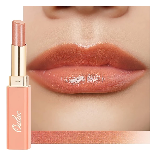 Rouge à lèvres chatoyant et baume à lèvres - Oulac 2 en 1 - Hydratation longue durée