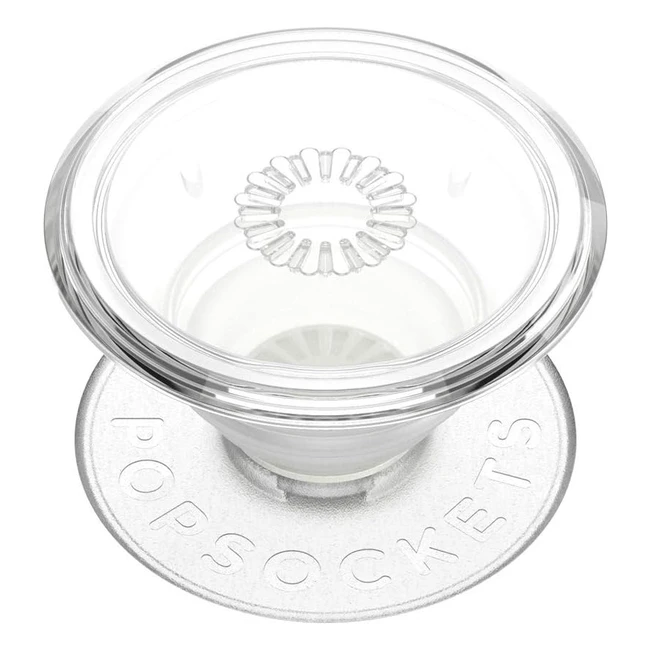 PopSockets PopGrip Expanding Stand and Grip for Phones & Tablets - Clear