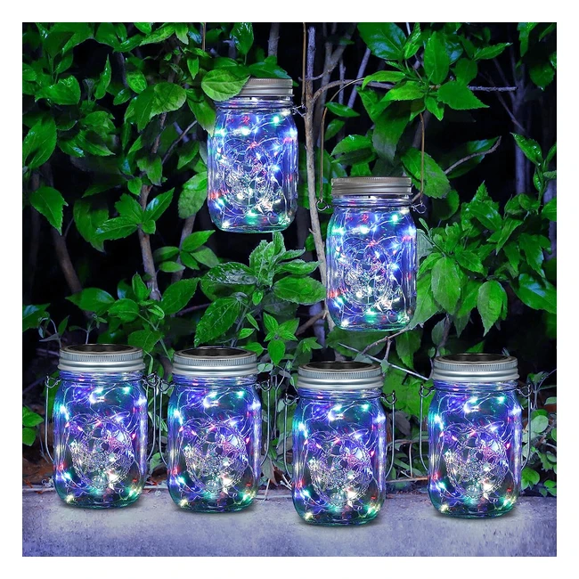 Lanterne Solaire Extérieure 30 LED - Décoration Jardin Mariage