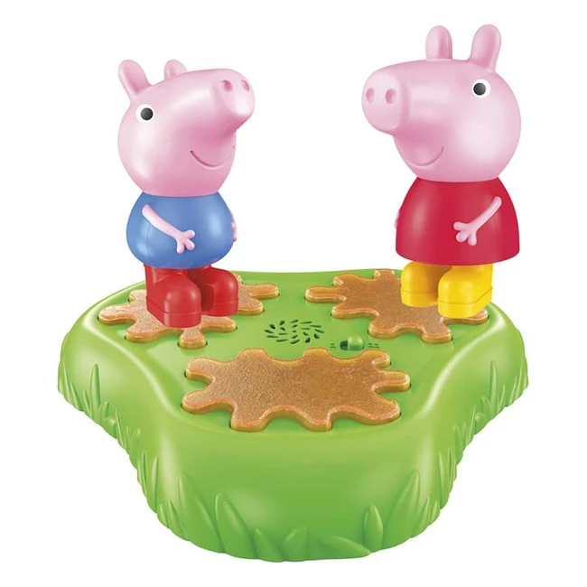 Peppa Pig Muddy Puddle Champion Board Game  Ages 3  Preschool Game  12 Playe