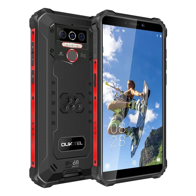 Oukitel WP5 Pro 2022 - Smartphone Rugged IP68 - 4GB RAM 64GB ROM - 8000mAh - Android 10