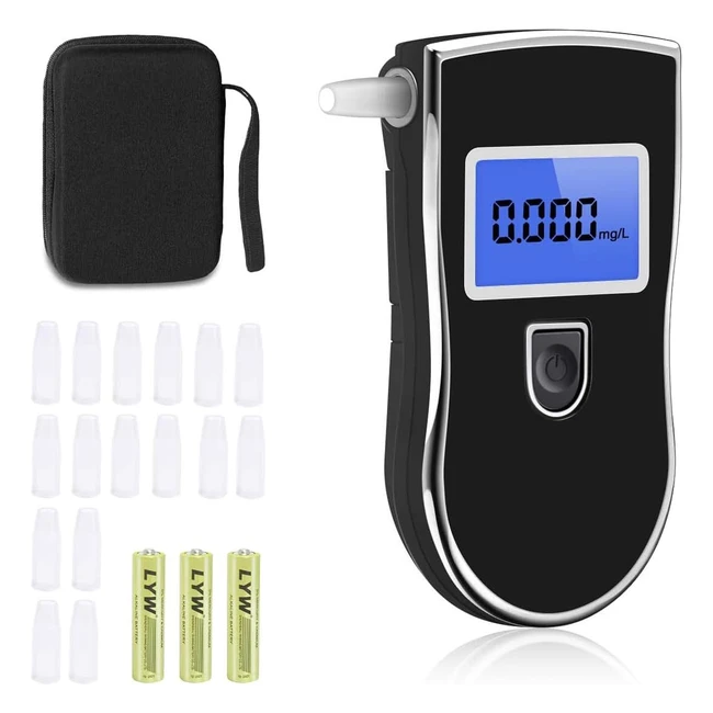 Ascozy Etilometro Portatile Digitale - Tester Alcol Professionale