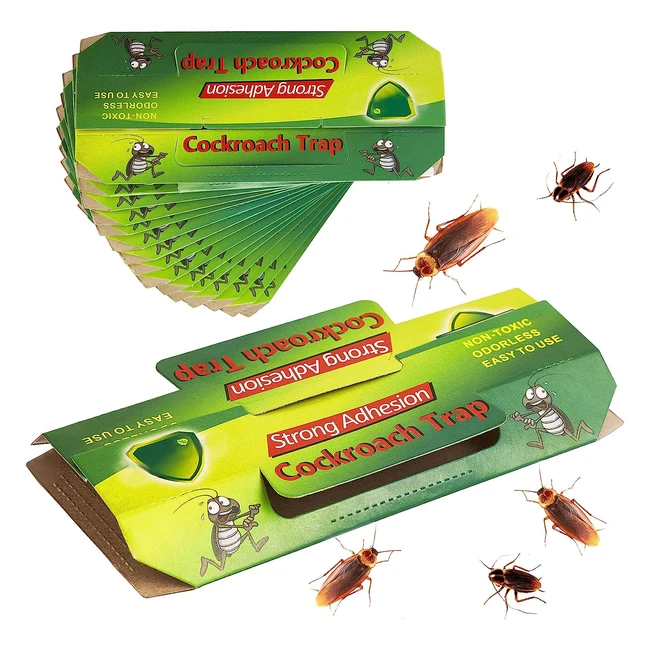 Trappole Scarafaggi Disinfestazione Anti Blatte - Set da 22