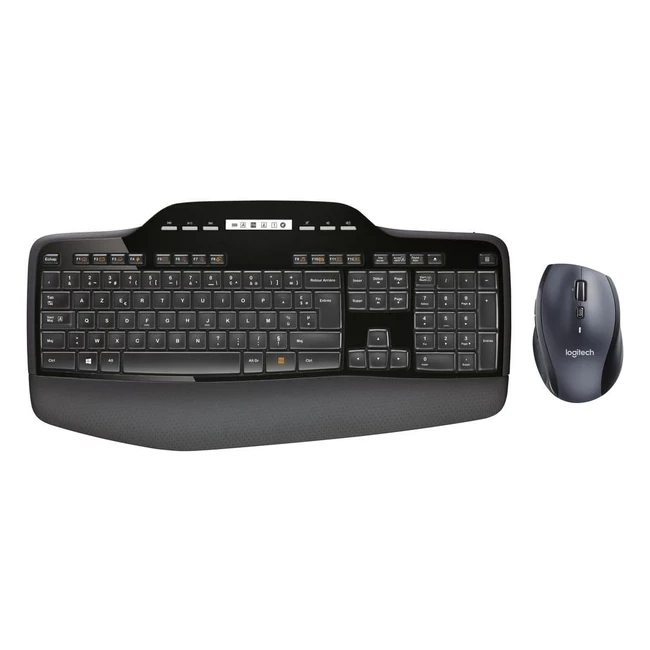 Combo Logitech MK710 Teclado y Ratón Inalámbrico - Duración de Pilas de 3 Años