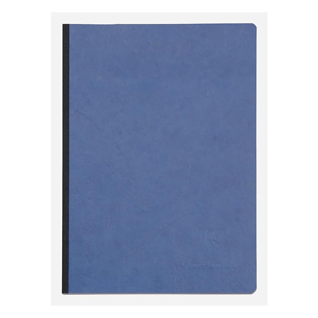 Clairefontaine Ref 795464C Age Bag Clothbound Notebook - A5 Size Blue Leather E
