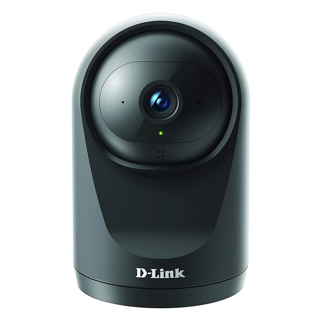 Caméra WiFi panoramique inclinable D-Link DCS6500LH - Vision nocturne - Détection de mouvement - Enregistrement vidéo/audio bidirectionnel - WPA3 - Alexa/Google Assistant