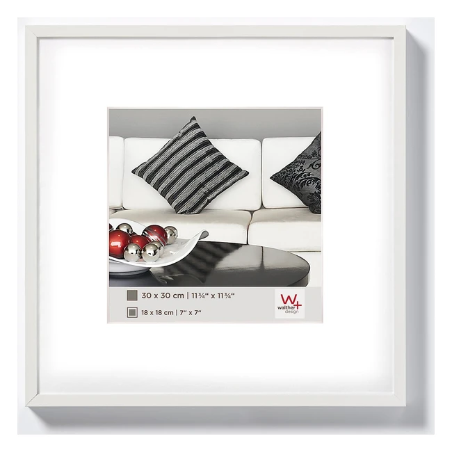 Silla Walther Design - Marco de Fotos Negro 30x30cm